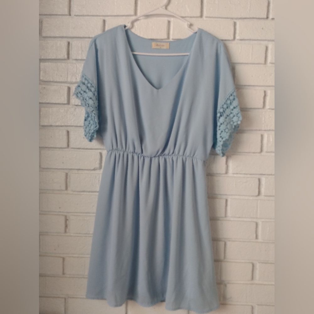 Light Blue Altar'd State Dress Women's Size Medium